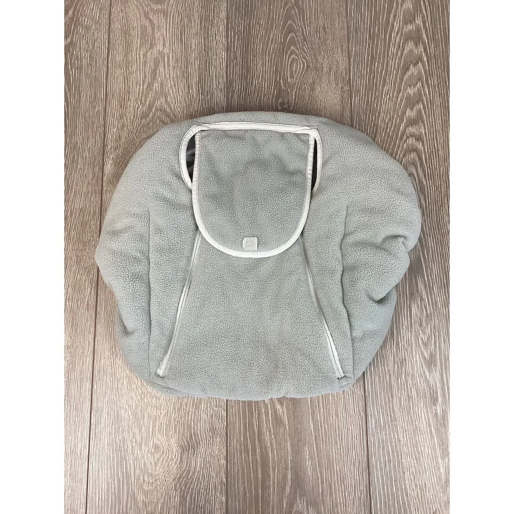 Car Seat Cover Beige Gray Infant Baby Fleece Warm‎